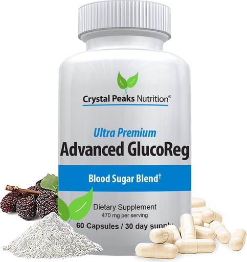 [BRSWYYY7CAHAECDK] Supplément de soutien du sang - soutient le métabolisme normal du glucose - Formule du sang - 60 capsules, 1 mois d'approvisionnement