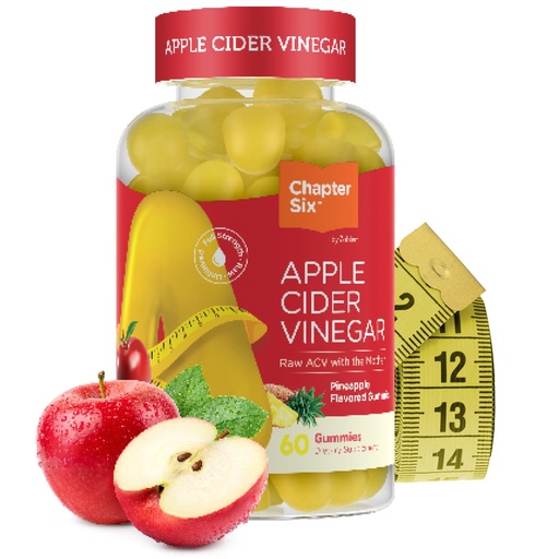 [BRSRAGQ6A56GMH3A] Zahler - Apple Cider Vinegar Gummies - Kosher & Delicious ACV for Women & Men - Detox Support & Cleanse - Gut Health & Metabolism Support - 60 Pineapple Flavored Gummies.