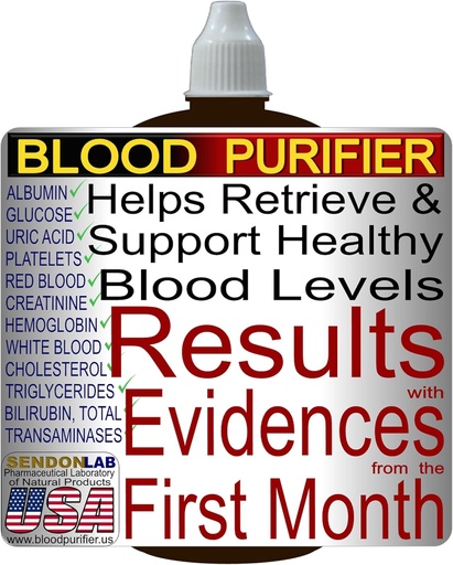 [BRSW2AIQBNYWYGTX] Blood Purifier to Retrieve and Support Bloodstream. Natural Supplement to Cleanse, Tonic and Strengthen Your Organs. 2 oz