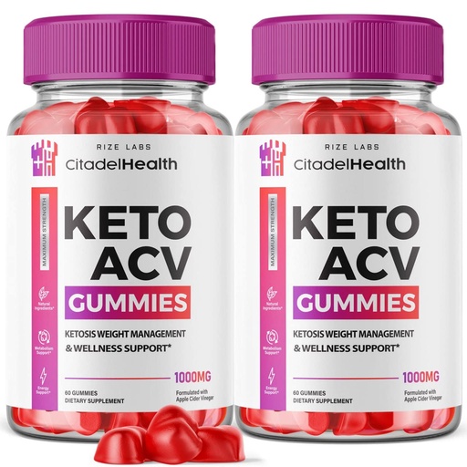 [BRSROZAFAQHRQFI2] (2 Pack) Citadel Health Keto Gummies - Citadel Health Keto ACV Gummies for Advanced Weight Loss Body Boost Keto Gummies with Apple Cider Vinegar Supplement Belly Fat (120 Gummies)