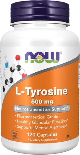 [BRSWKYL3DEGBYA36] Bây giờ L-Tyrosine 500 mg.120 Capsules