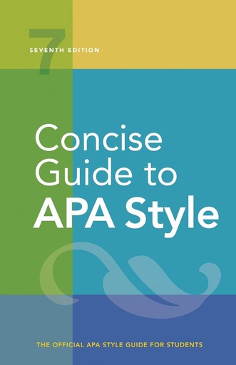 [P5QWOYLROB5WG2QU] Concise Guide to APA Style: 7th Edition (OFFICIAL)