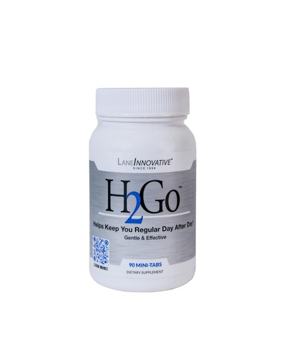 [BRSWIY3YC55R2HL4] Lane Labs - H2Go, Helps Relieve Constipation and Irregularity, Gentle and Effective, Natural Mineral Supplement, Supports Colon and Digestive Health, No Artificial Irritation (90 Mini-tabs)