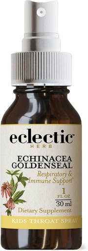 [BRSWIY33PMOBGA3E] Echinacea - Goldenseal Throat Spray (Orange Flavor) 1 Ounce
