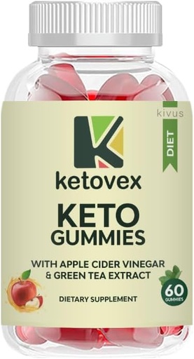 [BRSROGIHCEBGKALX] Ketovex Keto Gummies - Ketovex Keto ACV Gummies (Single, 60 Gummies)