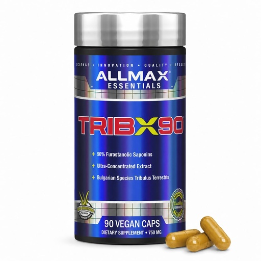 [BRSWIYIHBMCB2ET2] ALLMAX TribX90 Testosterone Booster Capsules, 90 Count