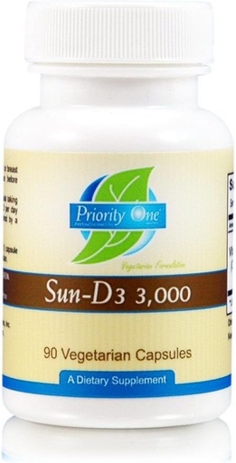 [BRSWGZQLPMNAEC35] Prioritat One Viminades Sun D3 3000 90 Vegetarian Capules - La forma més biodisistible de la Vitamina D (clunderciferol). *