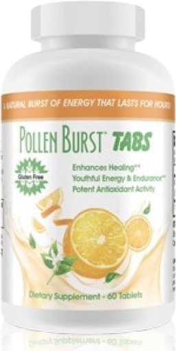 [BRSWKGQ3ON7A23DI] Youngevity Pollen Burst™ Tabs - Organic Hypoallergenic Nutrient Extracts from Pure Flower Pollen - Formerly Projoba Polbax Energy & Endurance - 60 Tablets