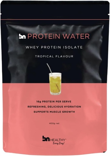 [BRSRAGA2C56B4FD6] BNHealthy Delicious Whey Protein Powder - Tropical - Premium Whey Isolate for Highest Protein Concentration - Sugar Free Formula for Weight Management