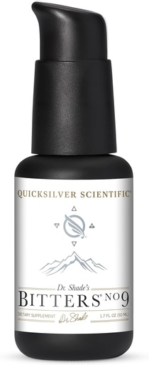 [BRSWKGYHCEMAGCLE] Quicksilver Scientific Dr. Shade 's Bitters No. 9 - Digestion - Fast Action Liposomal Digestive Bitters with Milk Thistle, Burdock Root & Juniper Essential Oil - Emésztési támogatás (50ml)