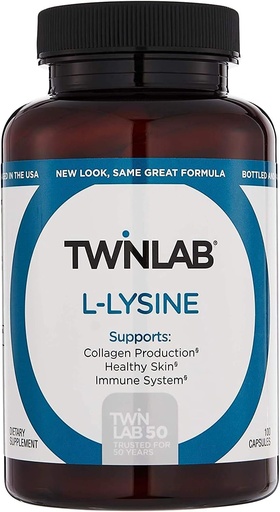[BRSWI2T4AYPRMDQZ] L-Lysine 500mg - 100 - Capsule