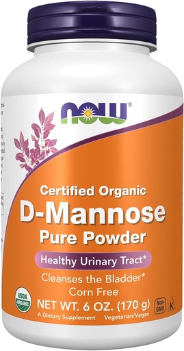 [BRSWECTQO4HGG2D2] Ahora Alimentos D-Mannose Powder, 6 onzas (Pack de 2)