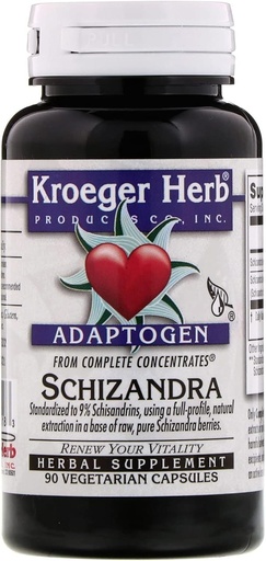 [BRSWIE3YBV5GA3Q7] Kroeger Herb Schizandra - 90 Вегетаріанські капсули