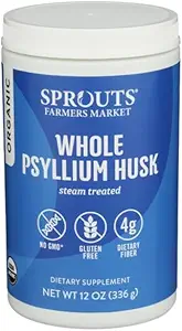 [BRSROBI7BEAWOHLZ] Generic Sprouts Organic Whole Psyllium Husk - 12 oz