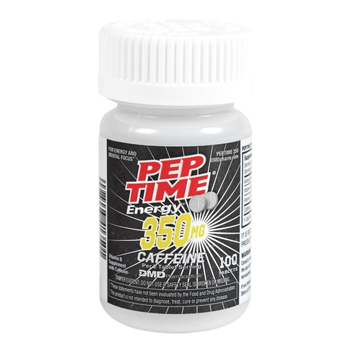 [BRSWYZANA4PRG2A2] Tablets, Vitamin B6 and B12 Caffeine Pills, 350 mg Caffeine per Serving, Physical Performance and Focus Supplement, 100 Count