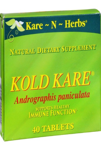 [BRSWIY35AIIBUA36] Kold Kare Daily Immune Health Function, 40 Count | Effective Against Cold, Sinus, Allergy Symptoms | Non-Habit Forming | No Side Effects