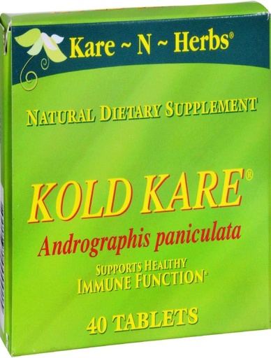 [BRSWIY35AIIBUA36] Kold Kare Daily Immune Health Function, 40 GM 124; Effektív Hidegrázás, Szinusz, Allergia Tünetek