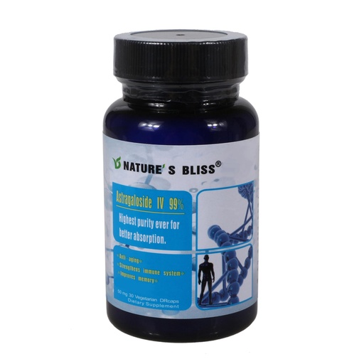 [BRSWIB32BQDWK3YV] Nature'sbliss Stomach Acid Protected & Super-Absorption Astragaloside IV 99%, 50mg, 30caps