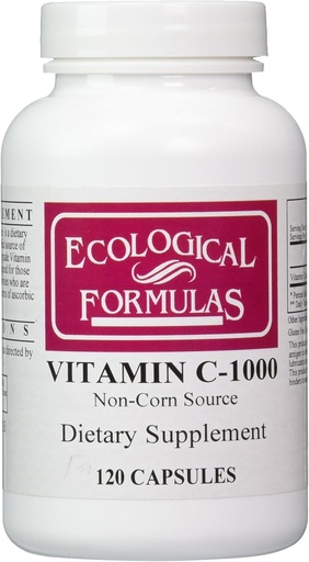 [BRSWIYADOMDQMF34] Cardiovascular Research Vitamin C-1000 capsules, 120 Count