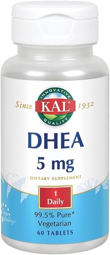 [BRSWIYT3OMAQEAY5] KAL DHEA-5 Compresse, 5mg, 60 Count