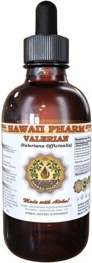 [BRSWIGIMAQGGK23E] HawaiiPharm Valerian (Valeriana Officinalis) Root Liquid Extract 2 fl.oz