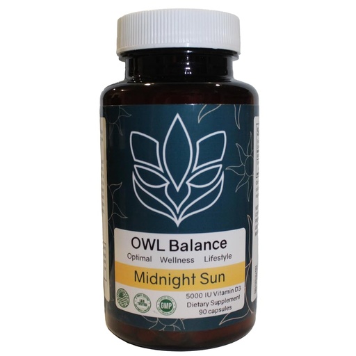 [BRSRAHA7BUPWCAI3] Midnight Sun D3, a Premium Vitamin D3 Supplement Designed to Support Your Overall Health and Well-Being.