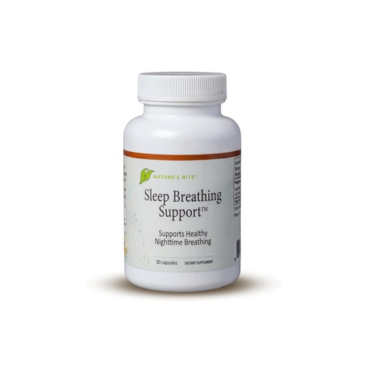 [BRSROGQKOF7GKCDB] Nature's Rite Sleep Breathing Support - Natural Assistance for Better Sleep, Improve Breathing Pattern, 30 Capsules, All-Natural Herbal Ingredients, Made in USA