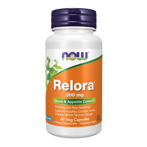 [BRSWIY32BQMBWETO] NOW Foods Supplements, Relora 300 mg (a Blend of Plant Extracts from Magnolia officinalis and Phellodendron amurense), 60 Veg Capsules