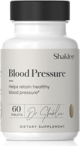 [BRSWKHY3OMOA43Q7] Shaklee - Blood Pressure - Supports Healthy Circulation, Promoting Optimal Blood Vessels and Vascular Wellness - 60 Tablets