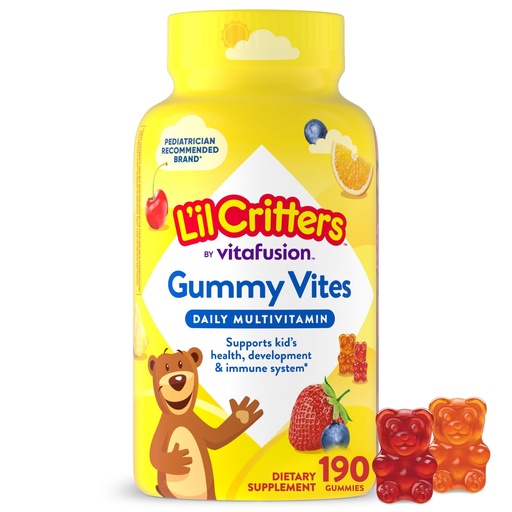 [BRSWKZDYOAMBMFI3] Lil Critters Gummy Vites Complete Multivitamin, 190 Count