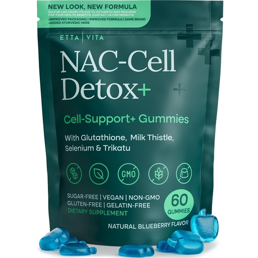 [BRSROBQZOJ5WYDL5] Sugar-Free NAC Gummies, N Acetyl Cysteine Supplement with Milk Thistle, Glutathione, Trikatu & Selenium, Supplement for Energy, Respiratory Health, Liver Detox & Cleanse, Kidney, Antioxidant Support