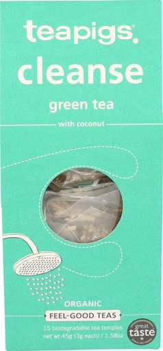 [BRSWGYL5CUOWK2A3] teapigs Organic Cleanse, 15Count