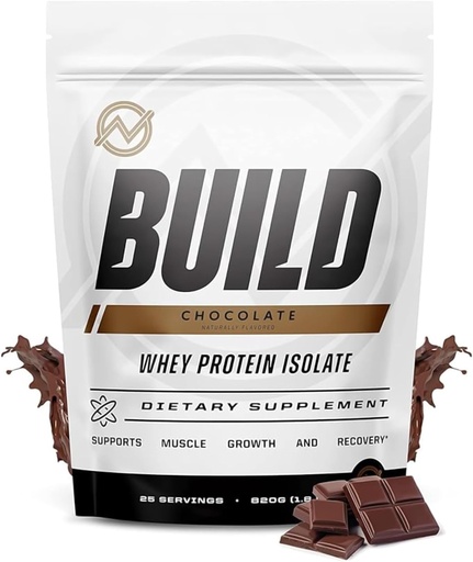 [BRSW2ZICC5YRUGT3] Outwork Nutrition Whey Isolate Protein Powder - Accelera la costruzione e il recupero del muscolo - Lattosio basso, senza glutine - Supplemento di allenamento post - Sintesi proteica migliorata, 1.8lbs Chocolate