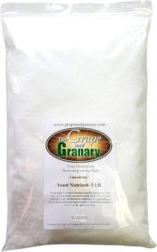[BRSWECQZOEIBYHT5] Yeast Nutrient- 5 lb