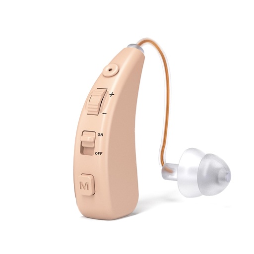 [BRSROCYFCEBBQE36] Hearing Aids for Seniors - Rechargeable Hearing Amplifier with Noise Cancellation Adults,Easy Volume Control,Comfort Design and Nearly Invisible