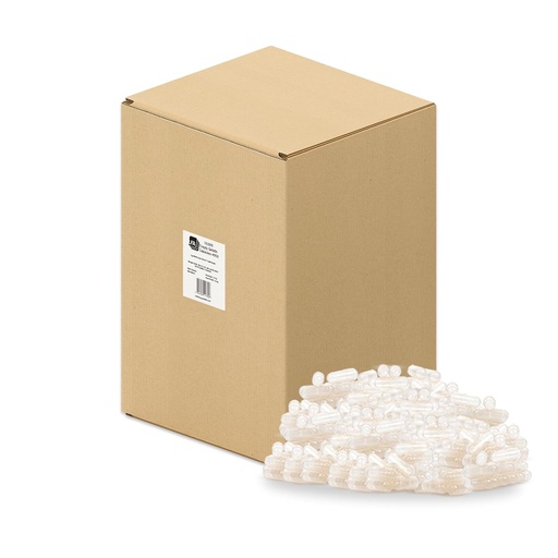 [BRSWYHY2DECBSYDH] Size 000 Empty Capsules - 10000 Count Bulk Gelatin Capsules Empty - 000 Joined Fillable Capsule - Pill Capsules Empty for Capsule Filling Machine - Certified Halal Beef Gel Caps