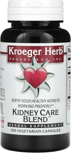 [BRSWIYA4BMAQOAA7] Kroeger Herb Kidney Care Blend Vegetarian Capsules, 100 Count