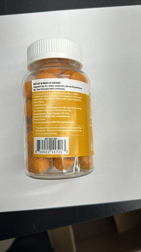 [BRSROHQEPICREFD2] Turmeric Curcumin Gummies with Ginger & Black Pepper Herbal Supplement, 2000mg, Immune Support, Healthy Skin, and Joint Health, Vegan, Pectin Based, for Adults and Teens-Chewable Peach Flavor