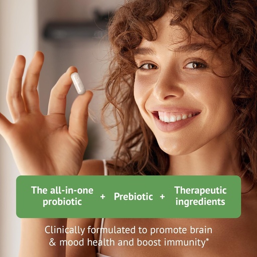 [BRSRMAQ5AVYR62D5] Smadzeņu papildinājums atmiņai, smadzeņu fog, Focus, Mood & Concentration & Cognitive Function - Lion s Mane Supercharged with Ginkgo Biloba & Two Probiotic Celmi (180 Skaits - 3 Mēnešu Piedāvājums)