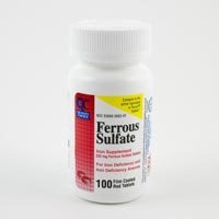 [BRSWIYIEON4WEDLM] Special Pack of 5 x Quality Choice Ferrous SULFATE 325MG 100EA