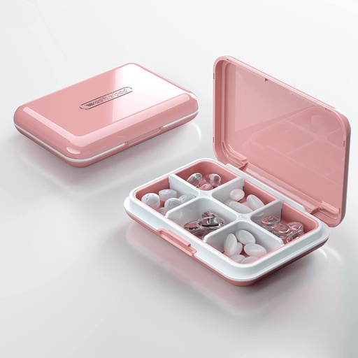 [BRSW2HA5AAPBYA3X] Daily Pill Organizer, Pill Box for Purse