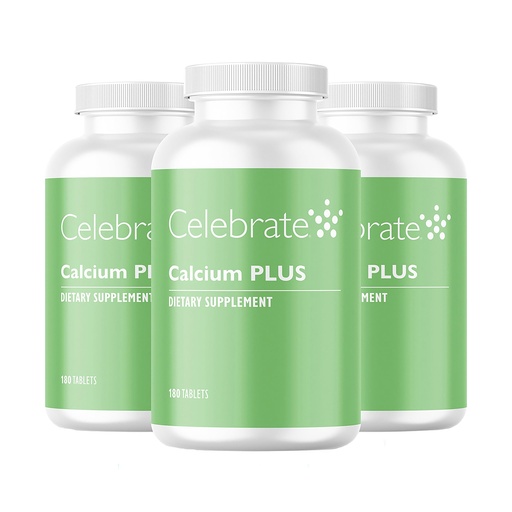[BRSWIBAMC54AYFDM] Celebrate Vitamins Calcium Plus – 600mg Calcium Citrate, 600 IU Vitamin D3 & 50mg Magnesium for Post Bariatric Surgery - Gluten-Free & Sugar-Free - 540 Non-Chewable Tablets