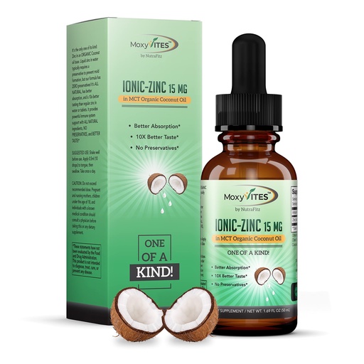 [BRSWY2QRAV7QKYL3] Organic Zinc Supplements for Kids, Adults - Zinc Sulfate - Liquid Zinc Supplement - Pure Ionic Zinc Drops in Coconut Oil for Immune Support, Skin - NO Preservatives & Great Taste - 100 Vegan Servings