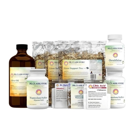 [BRSRAGABPMFRAH3O] Dr Clark Store Liver Health Kit – Vegetarian, Supports Detox & Optimal Liver Function