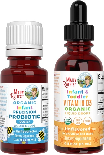 [BRSRA2Q3O4AWEET7] MaryRathths Infant Probiotes Colic & Ecy D3 thả sinh học USDA, nhãn hiệu sạch dự án Verified  tôm cho Immune Consolation & Overall Wellness