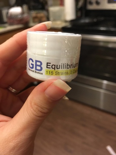 [BRSWGZAOAUCQMF3X] Equilibrium Boost MegaDose Probiotic Supplement High Dose Starter with Prebiotic – 20 Million CFU Time Release - 2 Capsules faciles à avaler - Le plus grand nombre de souches dans le monde - 115-Strains