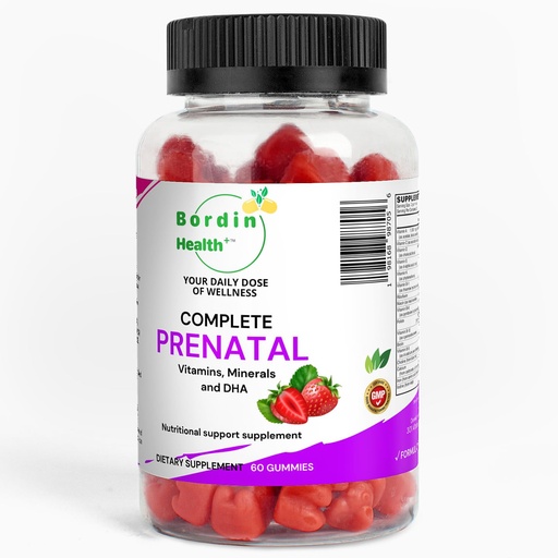 [BRSRAZLROAFAGHIV] Complete Prenatal Vitamins, Folic Acid, Iron, Choline for Neural Tube Support, Omega-3 DHA for Fetal Brain Development, Calcium-Helper D3 & K2, Non-GMO Vegan Gummies