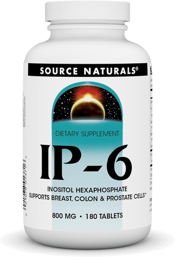 [BRSWIYQOAUMROALI] Source Naturals IP-6 Tablet, 180 Count