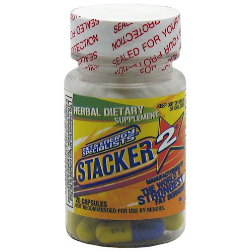 [BRSWIZL4BEOWKGAZ] NVE Pharmaceuticals Stacker 2 Herbal Dietary Supplement
