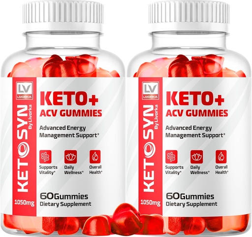 [BRSRAYL3PN5GO3I7] LIVORKA (2 Pack) Ketosyn ACV Gummies, Keto Syn Gummies, Keto ACyn Gummies Ketos, 120 Gummies Ketos.
